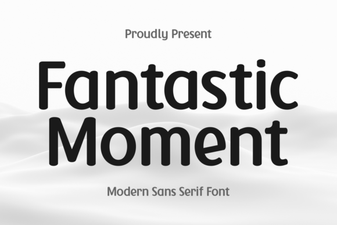 Fantastic Moment Font: Versatile Design for Creative Projects