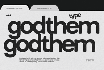 Godthem Font: Modern Designs with a Classic Touch