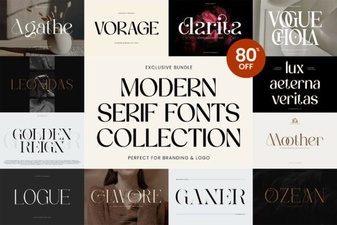 Modern Serif Bundle for Creative Projects